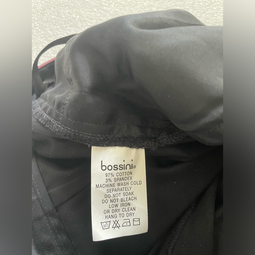 Bossini Women’s Black Cotton Suit Jacket Blazer Coat Pants Women's Sz XS/S/7 - Picture 15 of 16